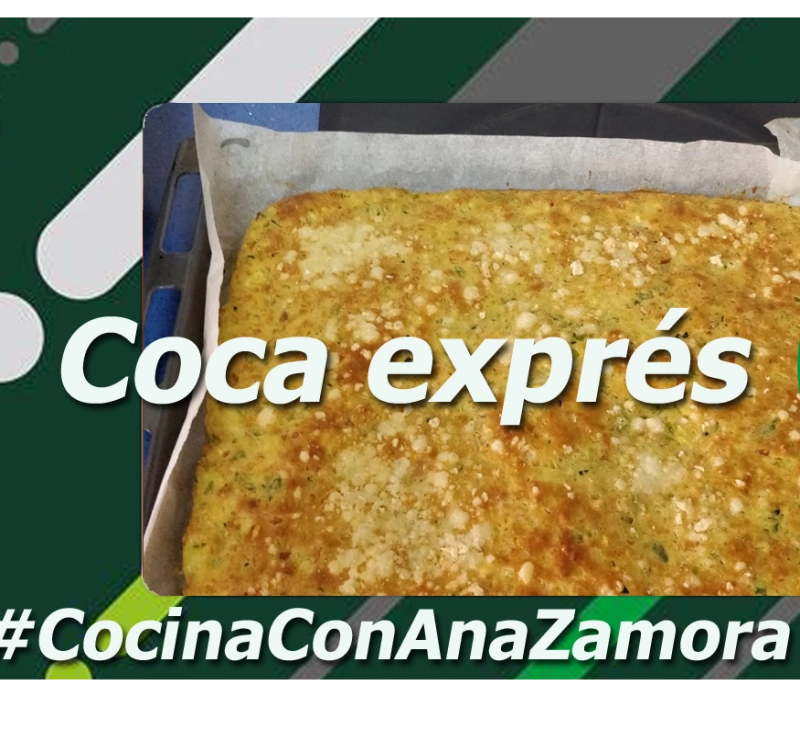 Coca exprés con Thermomix®