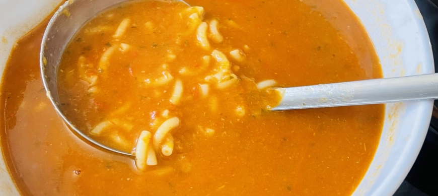 CABALLA CON FIDEOS con THERMOMIX