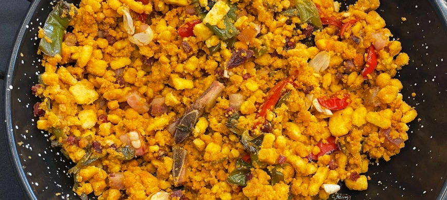 MIGAS MANCHEGAS CON THERMOMIX TM6