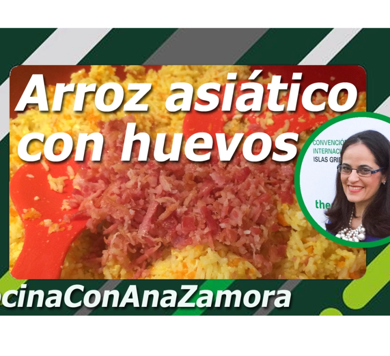 Arroz asiático con huevos con Thermomix