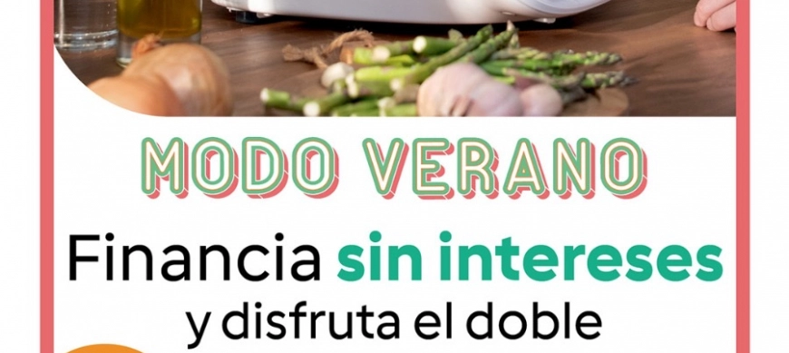 Promoción Verano thermomix 0%