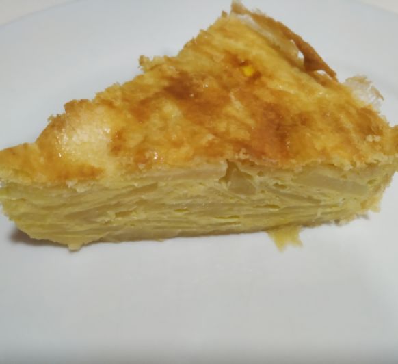 Tortilla de patata en hojaldre