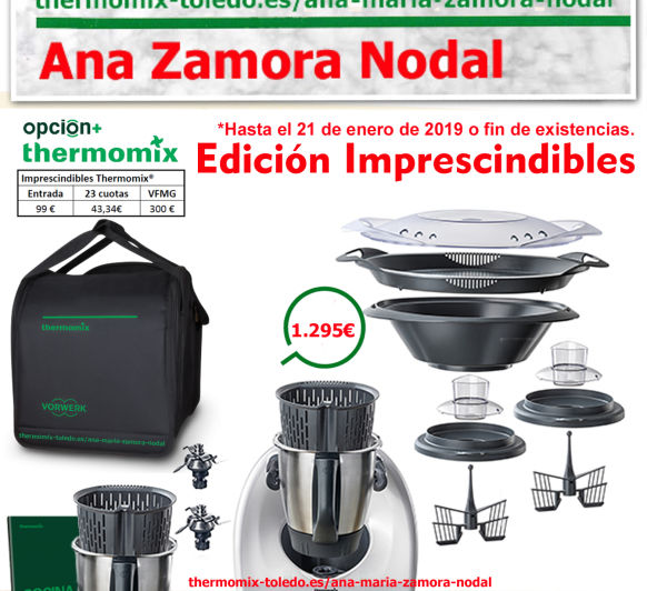 Edición Imprescindibles Thermomix® con doble vaso completo y bolsa