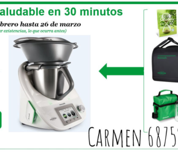NUEVA EDICIÓN DE Thermomix® : ''COCINA SALUDABLE EN 30 MINUTOS''